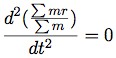 Mach's Equation of Inertia